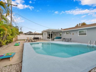 Unwind in Style at this 3BR Home w/ a Private Heated Pool near St. Pete! #23
