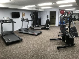 Workout room on 3rd floor