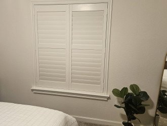 Shutter Blinds are very easy to open and adjust