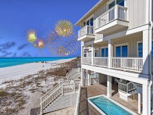 Shellebration | Beachfront Luxury Estate | Heated Pool | Beautiful Weddings