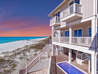 Whale Rested | Beachfront Luxury Estate | Heated Pool | Walk to Pier Park #1