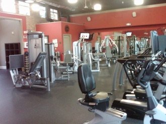 Fantastic fitness facility with top-grade equipment.