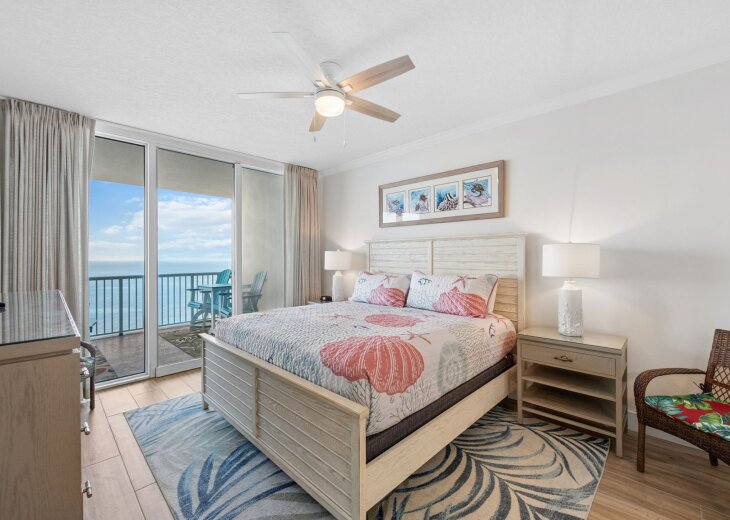 Gulf-front Primary Bedroom
