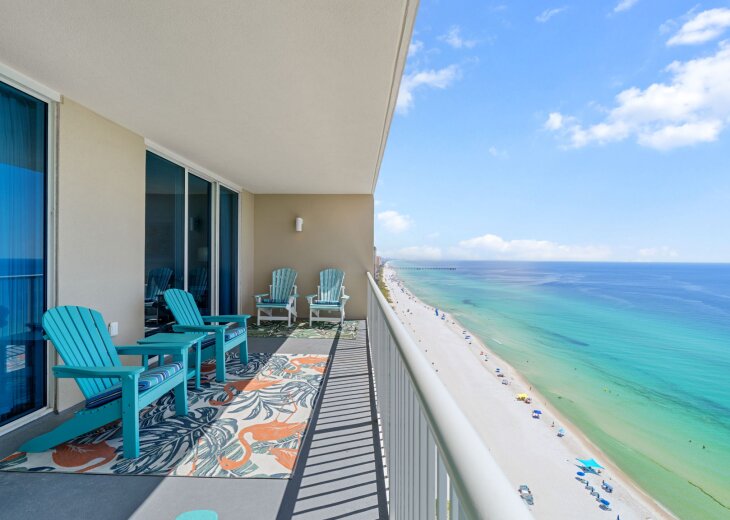 Large Private Balcony