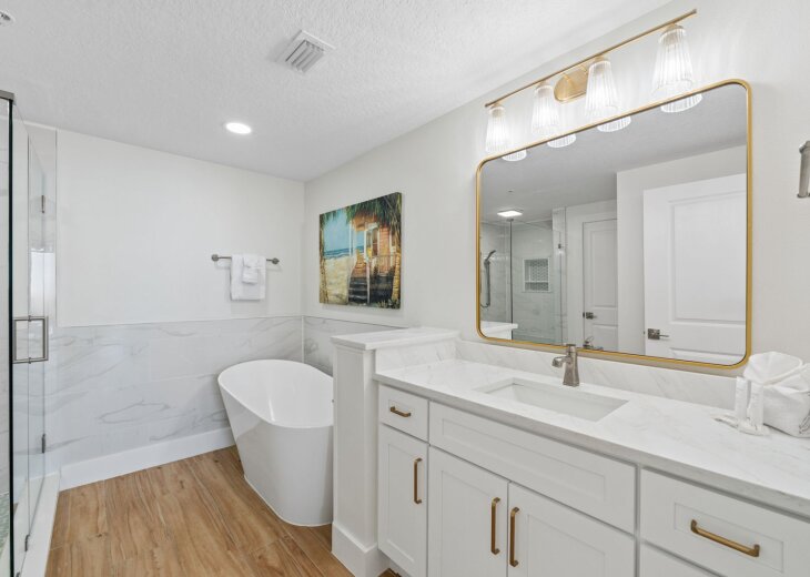 Primary Bathroom with Soaking Tub