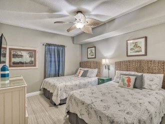 Guest bedroom with two queen beds