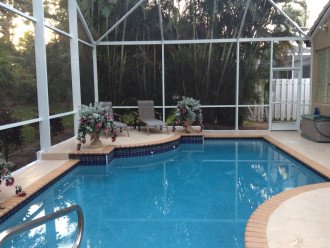 inground pool with Lanai and access to backyard