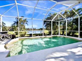 Water view Villa w/ solar heated pool - 10 mins from beach and downtown #1