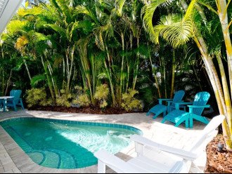 Tropical Landscaped Beach Cottage with Heated Jetted Pool #27