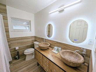 Guest Bathroom His / Her Sinks