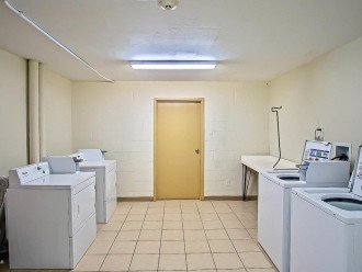 Laundry facilities on every other floor