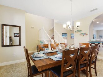 Beautiful Beach Themed Dining Area! Seating for 8!