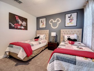 Mickey Mouse fans of all ages will love this Mickey themed room