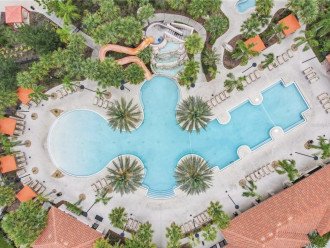 Resort Pool from above