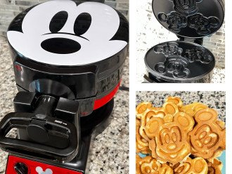 Make your Mickey Mouse waffles from the comfort of the villa kitchen