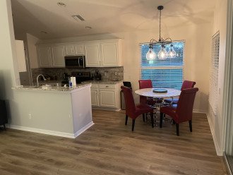 Kitchen and casual breakfast/dining area