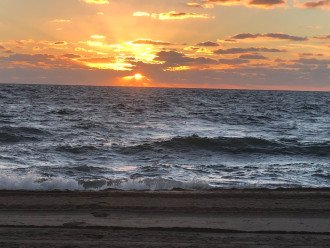 Sunrise is always awe inspiring, enjoy Pompano Beach sunrise.