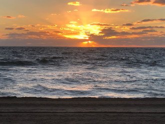 Sunrise in Pompano Beach, take a jog, or enjoy your coffee, on the Beach.