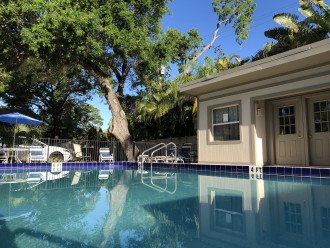 Two bedroom, two full bathroom, newly remodeled condo west of the Tamiami Trail. #17