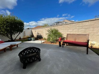 Courtyard and Firepit
