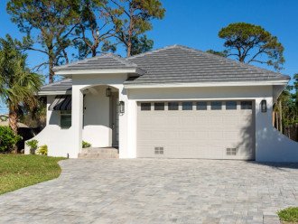 Exterior of Home; 2 Car Garage; Walk to Vanderbilt Beach; Minutes from Mercato Dining and Shopping Center!