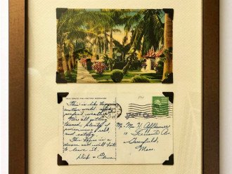 "This is like being in another world, such perfect weather, we're all getting tanned, plenty of swimming, rest, and eating. This house is a dream and we'll hate to leave it." ~Postmarked 1948