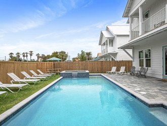 The Sand Box | NEW | Pool Hot Tub | Steps to Beach | Golf Cart | Game Room #1