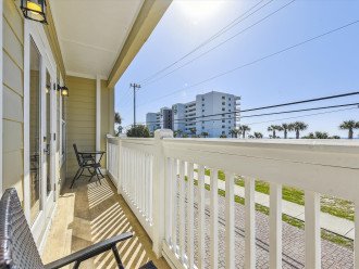 2nd Floor Furnished Balcony with Gulf Views