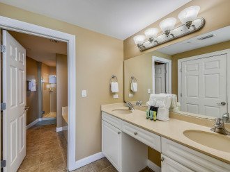 Master Bathroom with Double Vanity