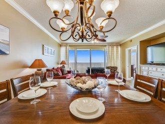 Dining Area with Gulf View