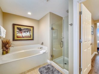 Bathroom 3 with Garden Tub and Walk-In Shower