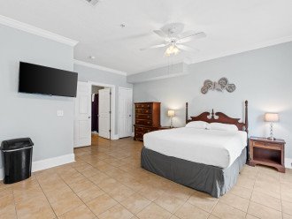 Lower Level Bedroom with Queen Size Bed