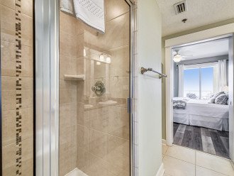 Master Bathroom with Garden Tub and Walk-In Shower