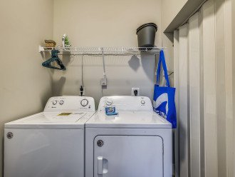 Laundry Room with Full Size Washer/Dryer