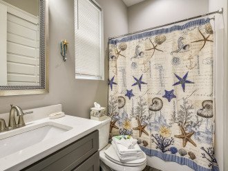 Bathroom Downstairs with Tub/Shower Combo
