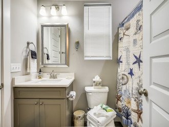 Bathroom Downstairs with Tub/Shower Combo