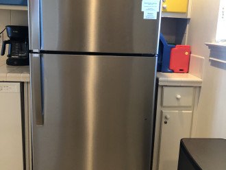 New Stainless Steel Refrigerator