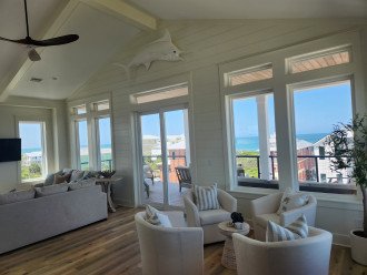 Sitting Room Overlooking the Gulf
