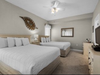 Guest Bedroom with Two Queen Beds