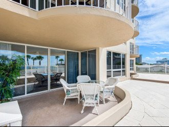 Private Poolside Patio just steps away from Gulfside Pool!