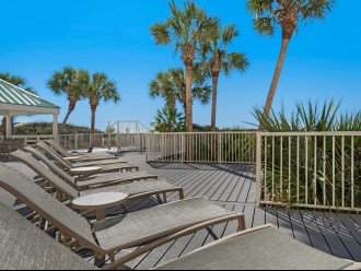 Lounge Area on Main Deck at Gulfside Pool