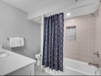 Shower - tub Combo in Guest Bath