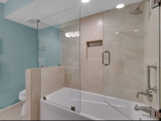 Guest Bath with Shower Tub Combo