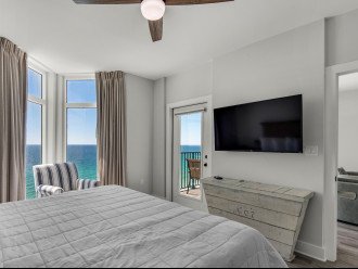 Master Bedroom with Gorgeous View of the Gulf