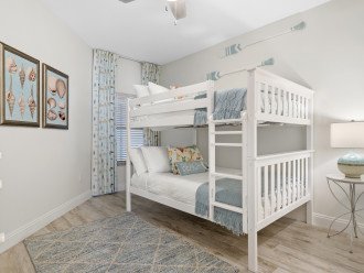 Guest Bedroom #1 with Double Bunk Bed