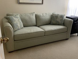 Den with sleeper sofa