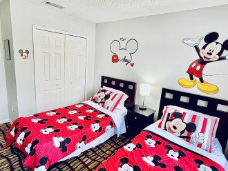 Mickey Mouse themed bedroom