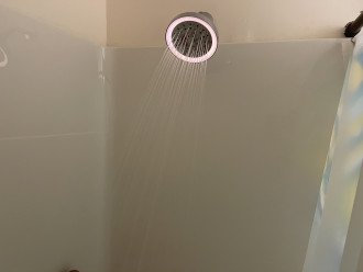 Master Bathroom LED Shower Head