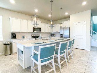 Fully Equipped Kitchen and Counter Seating