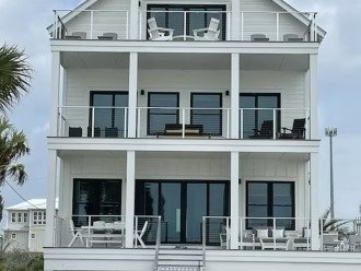 Luxurious Brand-New Gulf-Front Beach House with a Private Elevated Pool!! #2